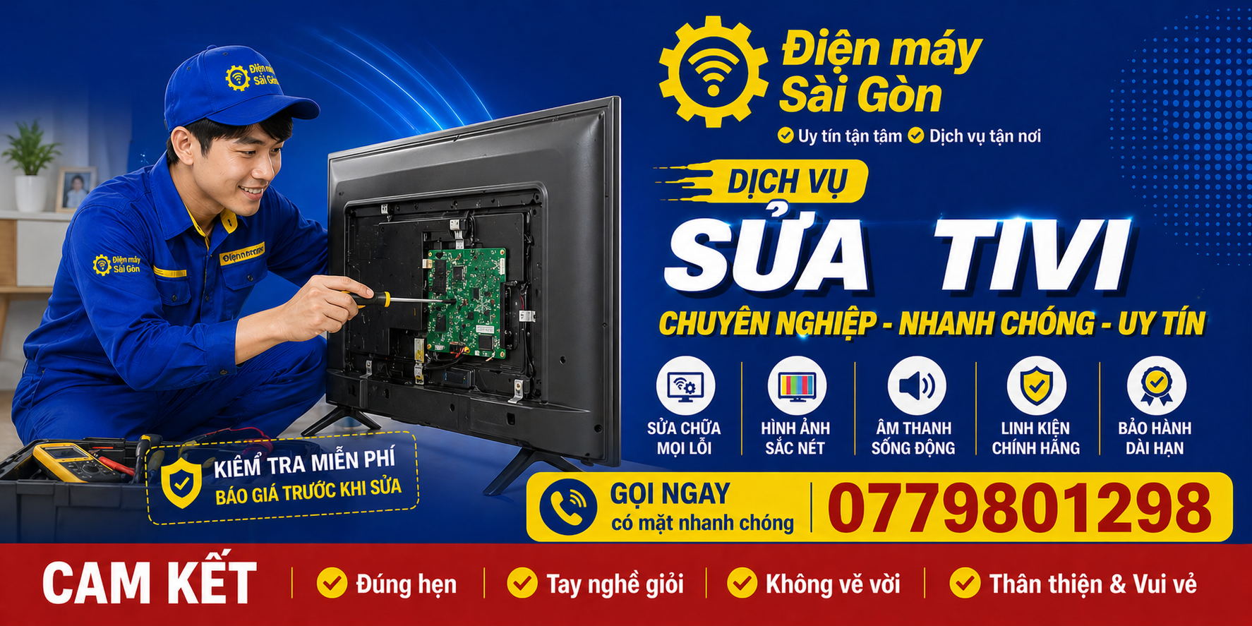 dịch vụ sửa tivi tại nhà