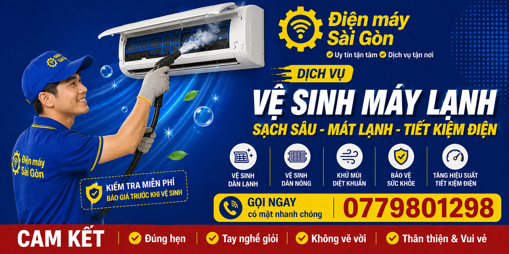 dịch vụ vệ sinh máy lạnh