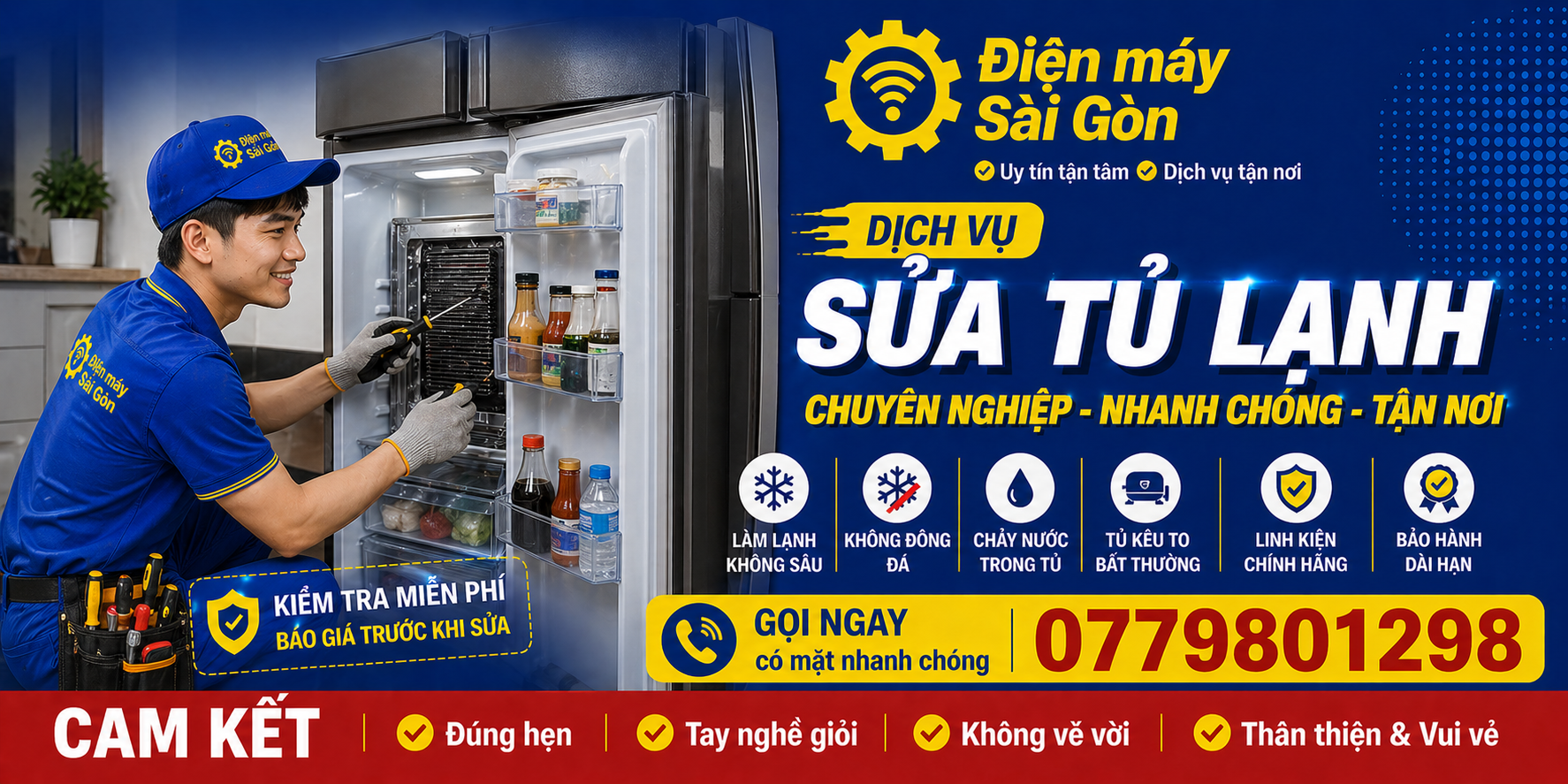 dịch vụ sửa tủ lạnh tại nhà