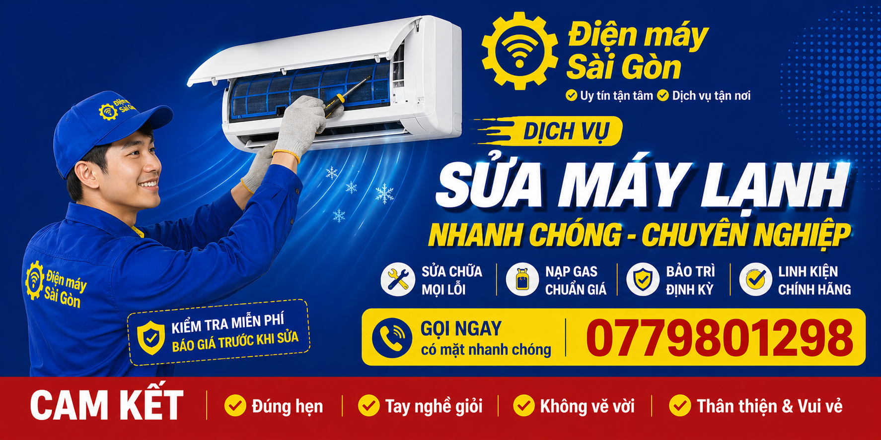 dịch vụ sửa máy lạnh tại nhà
